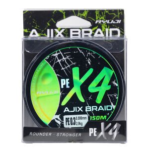 Ryuji Ajix Braid 4x 150m Beyaz Lrf İp Misina