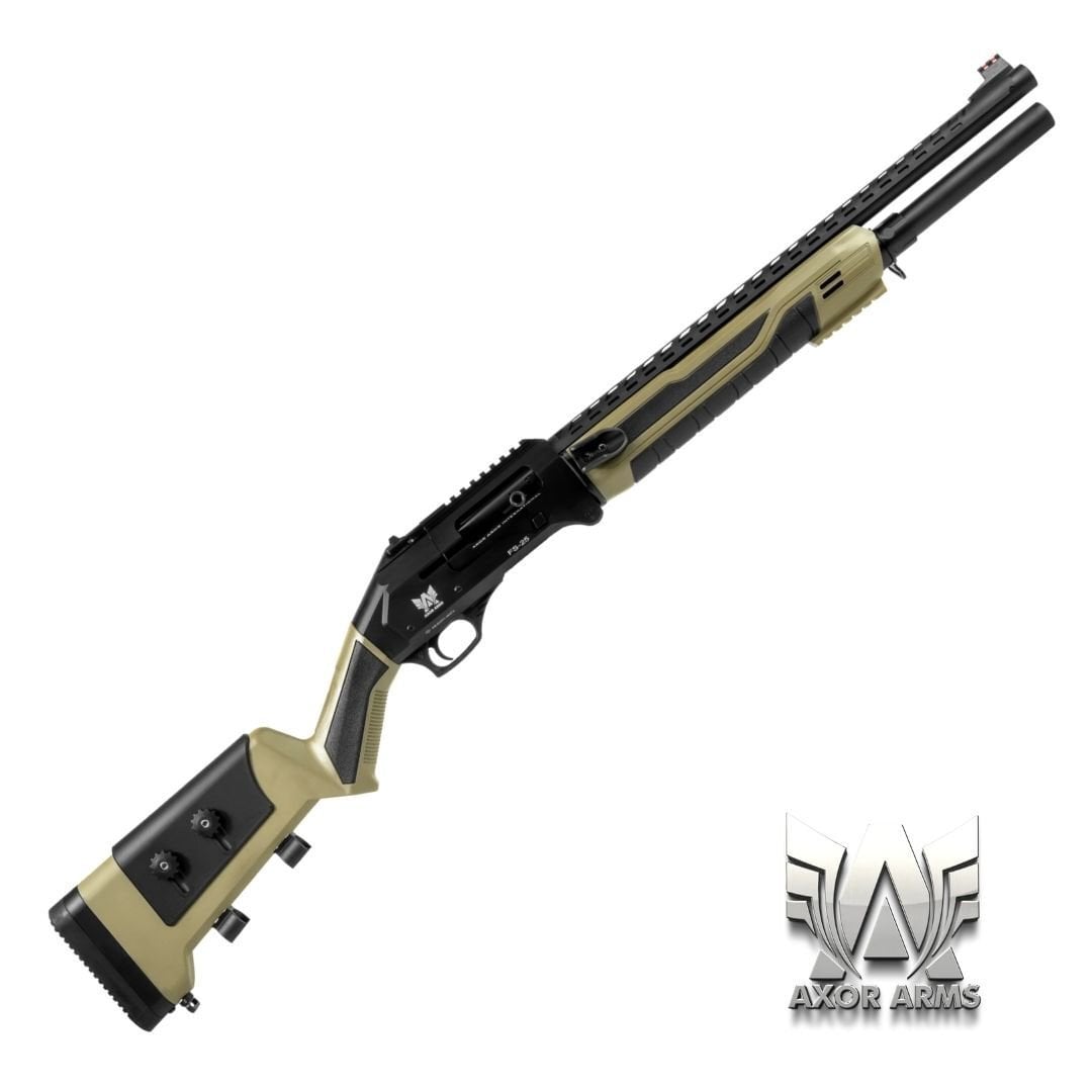 Axor Arms FS-PRO Çöl Siyah Kırma Katlanabilir Otomatik Av Tüfeği
