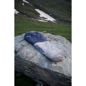 HUSKY Dopy -25C Kuş Tüyü Uyku Tulumu (Mavi / Gri)