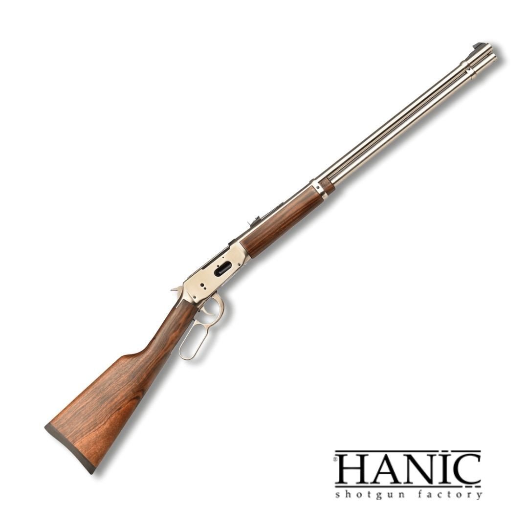 Haniç Lever Action 36 Kalibre Çelik Kasa Av Tüfeği Parlak Krom