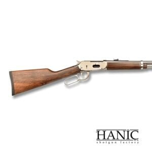 Haniç Lever Action 36 Kalibre Çelik Kasa Av Tüfeği Parlak Krom