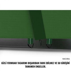HUSKY Caravan 17 5 Kişilik Çadır (Yeşil)