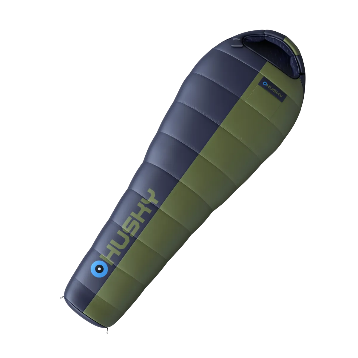 HUSKY Fenela -15C Uyku Tulumu (Mavi / Haki)