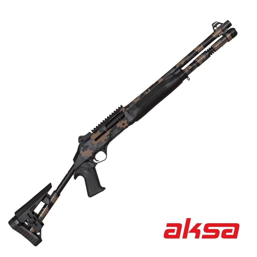 Aksa Crossfire Wi S4 Military Camo Yarı Otomatik Av Tüfeği