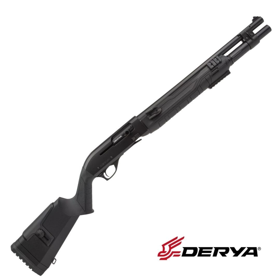 Derya Lion XT-401 Siyah Tactical Otomatik Av Tüfeği
