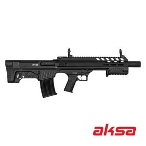 Aksa Crossfire T12 Bullpup Siyah Otomatik - Pompalı Av Tüfeği (Çift Sistem)