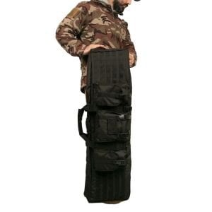 Tactical Point Çift Tüfek Taşıma Çantası Standart Siyah - 110 Cm