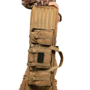 Tactical Point Çift Tüfek Taşıma Çantası Standart Tan - 125 Cm