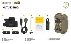 Armytek Buckler M1 700 Lümen Tabanca Feneri