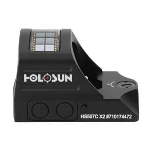 Holosun HS507C X2 Classic Multi-Reticle Red Dot (2 MOA & 32 MOA Circle)