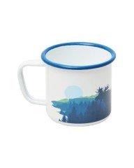 Nurgaz Campout Emaye Kupa Beyaz Doğa