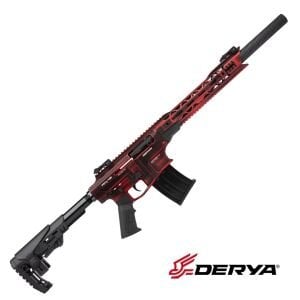 Derya MK-12 AS-104SE Kırmızı Eskitme Şarjörlü Av Tüfeği
