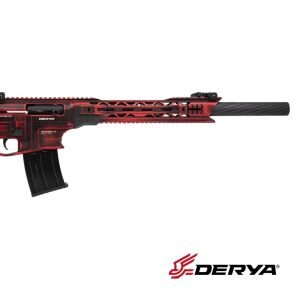 Derya MK-12 AS-104SE Kırmızı Eskitme Şarjörlü Av Tüfeği