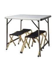Nurgaz Campout Katlanır Masa Tabure Seti