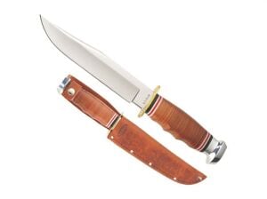 KA-BAR Bowie Deri Kabza Av Bıçağı