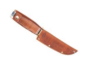 KA-BAR Skinner Deri Kabza Av Bıçağı