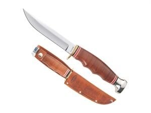 KA-BAR Hunter Deri Kabza Av Bıçağı