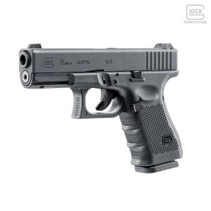 UMAREX Glock 19 Gen4 + Green Gas + 1 Kg BB + Taşıma Çantası + Atış Gözlüğü