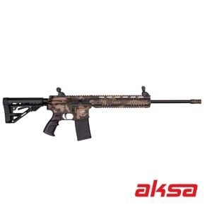 Aksa Crossfire T-14 Kamuflaj Uzun El Kundaklı 36 Kalibre Şarjörlü Av Tüfeği