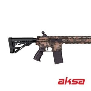 Aksa Crossfire T-14 Kamuflaj Uzun El Kundaklı 36 Kalibre Şarjörlü Av Tüfeği