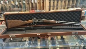 Haniç 36 Cal Lever Action Av Tüfeği – Çelik Kasa, Gümüş İşlemeli Gravür