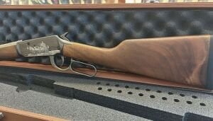 Haniç 36 Cal Lever Action Av Tüfeği – Çelik Kasa, Gümüş İşlemeli Gravür