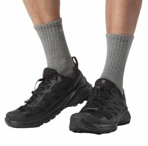 Salomon X-Adventure Gore-Tex Erkek Patika Koşu Ayakkabısı - SİYAH