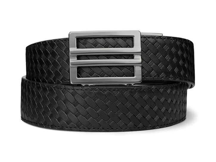 KORE 1.5'' Deri X Hasır Desen Taktik Kemer