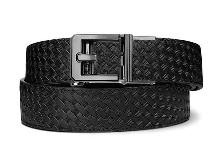 KORE 1.5'' Deri X Hasır Desen Taktik Kemer