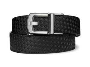 KORE 1.5'' Deri X Hasır Desen Taktik Kemer