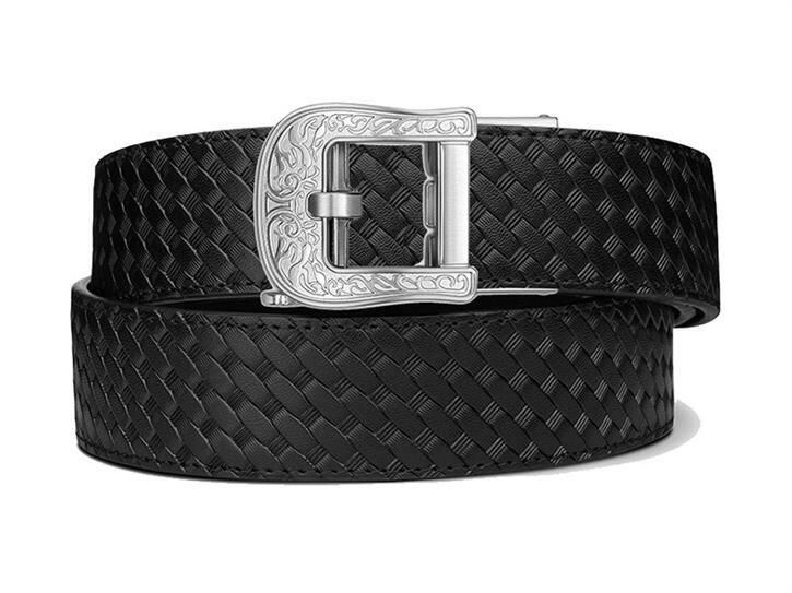 KORE 1.5'' Deri X Hasır Desen Taktik Kemer