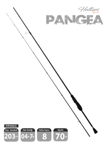 Fujin Hattori Pangea 203cm 04-7gr LRF Kamışı