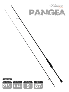 Fujin Hattori Pangea 233cm 1-14gr LRF Kamışı