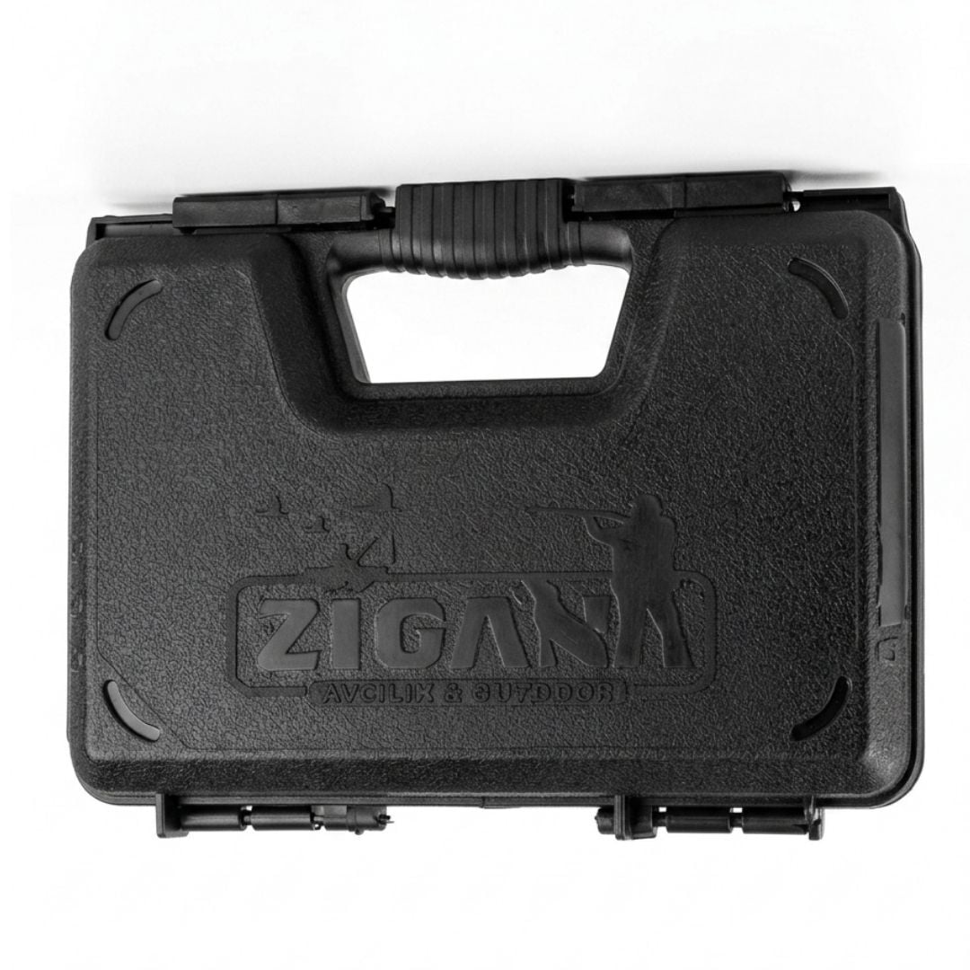 Zigana Plastik Tabanca Taşıma Çantası - Siyah