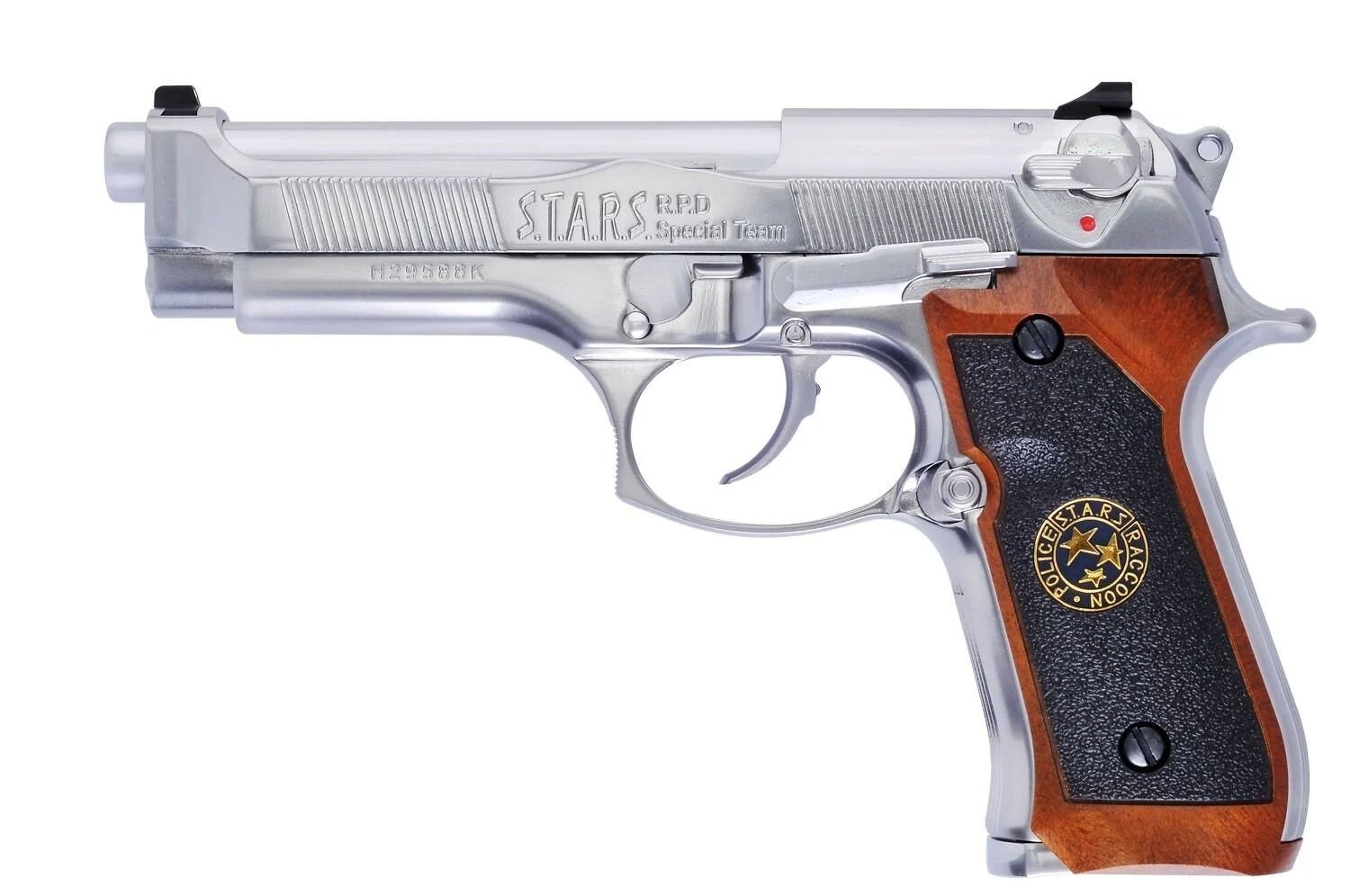 We Samurai Edge M9 Airsoft GBB Tabanca- Silver (Gümüş)