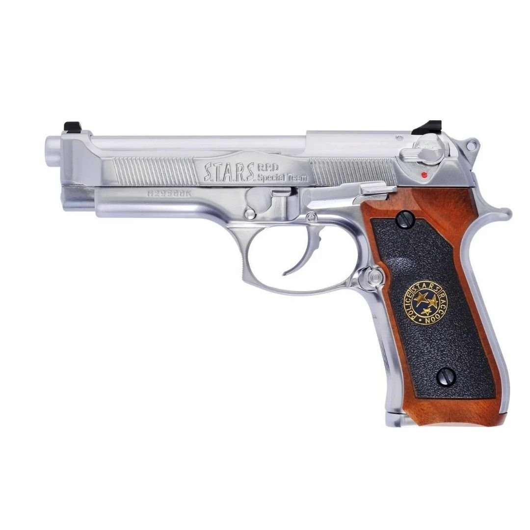 We Samurai Edge M9 Airsoft GBB Tabanca- Silver (Gümüş)