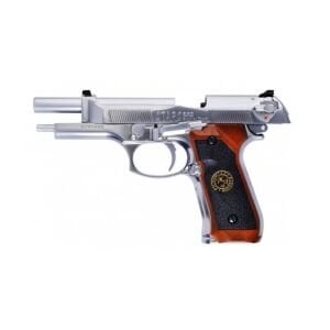 We Samurai Edge M9 Airsoft GBB Tabanca- Silver (Gümüş)