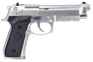 We Beretta M9A1 Rail Silver Full Auto GBB Airsoft Tabanca