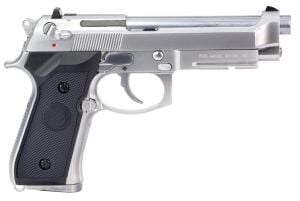 We Beretta M9A1 Rail Silver  + Green Gas + 1 Kg BB + Taşıma Çantası + Atış Gözlüğü