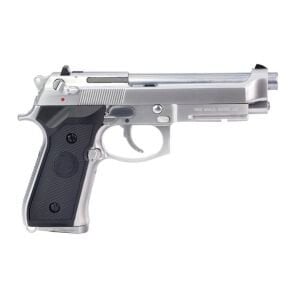 We Beretta M9A1 Rail Silver  + Green Gas + 1 Kg BB + Taşıma Çantası + Atış Gözlüğü