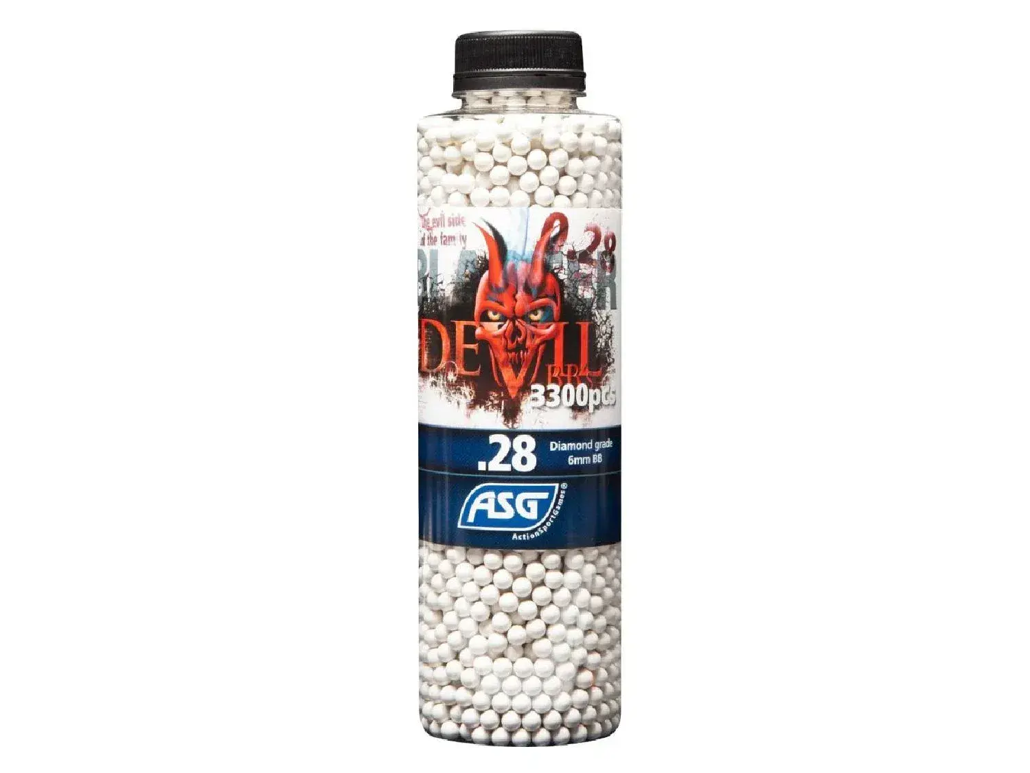 Asg 0.28gr 3300'Lük Devil Plastik Airsoft Mermisi