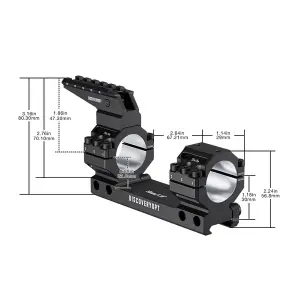 Discovery Optics 30 mm Heavy Duty Cantilever Tek Parça Dürbün Montaj Ayağı