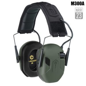 Opsmen Earmor M300A Elektronik Atış Kulaklığı Kulak Koruması (Foliage Green) Yeşil