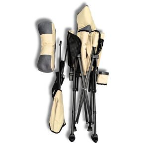 WINDCAMP KATLANIR KAMP SANDALYESİ COMFORT - BEJ