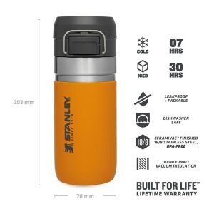 Stanley The Quick Flip Paslanmaz Çelik Termos Bardak 0.47 LT