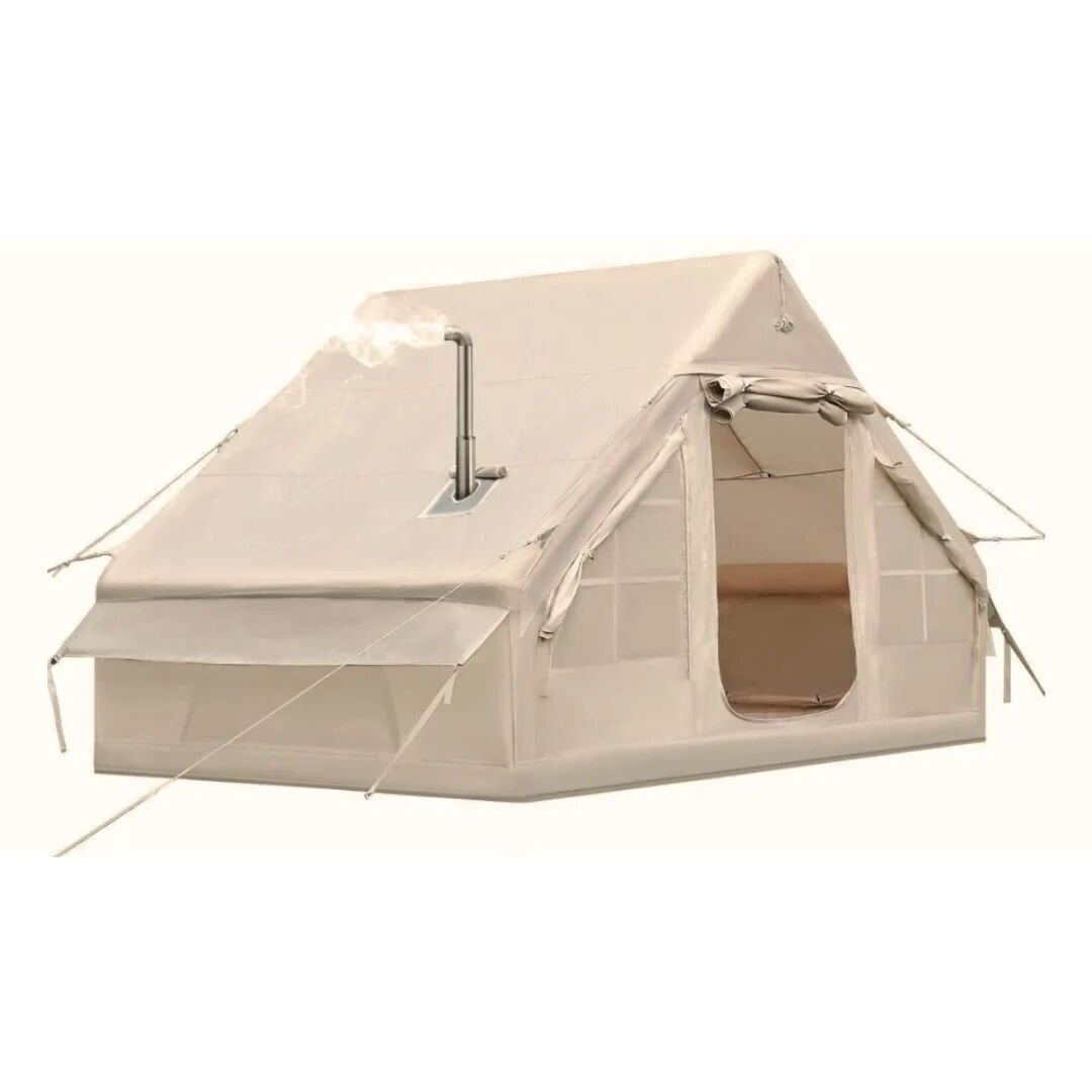 WINDCAMP ŞİŞME ÇADIR 6 KİŞİLİK - BEJ (4 MEVSİM)