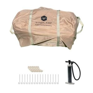 WINDCAMP ŞİŞME ÇADIR 6 KİŞİLİK - BEJ (4 MEVSİM)