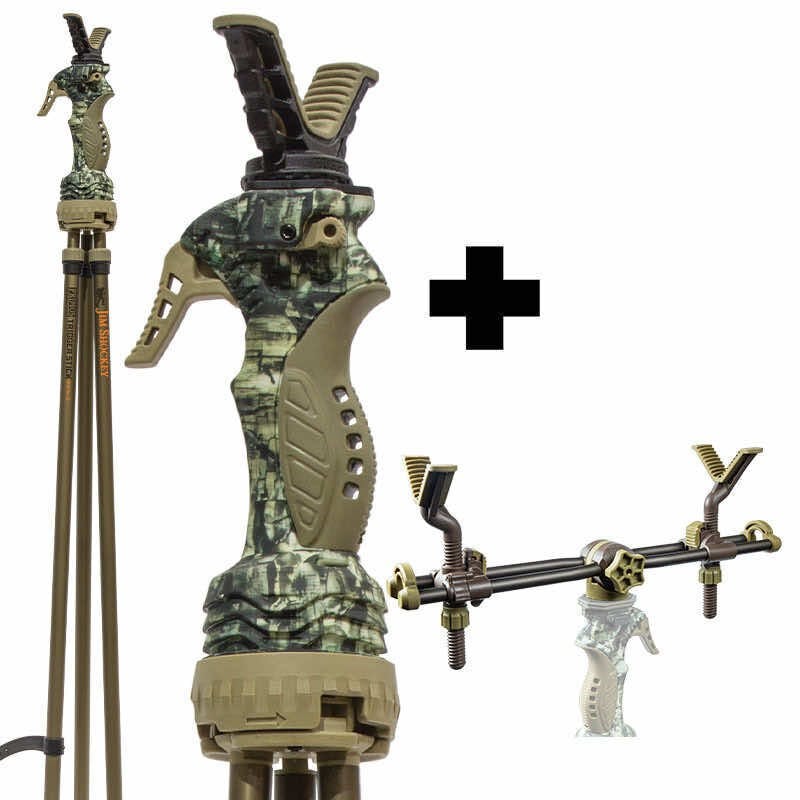 Primos Tripod Gen3 Trigger Stick 24'' - 62'' + 2 Point Rest Çift Destekli Silah Dayanağı