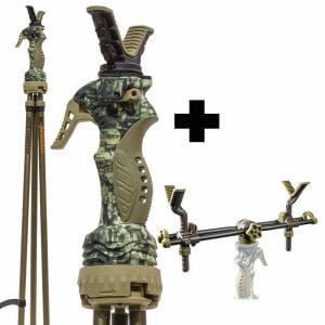 Primos Tripod Gen3 Trigger Stick 24'' - 62'' + 2 Point Rest Çift Destekli Silah Dayanağı