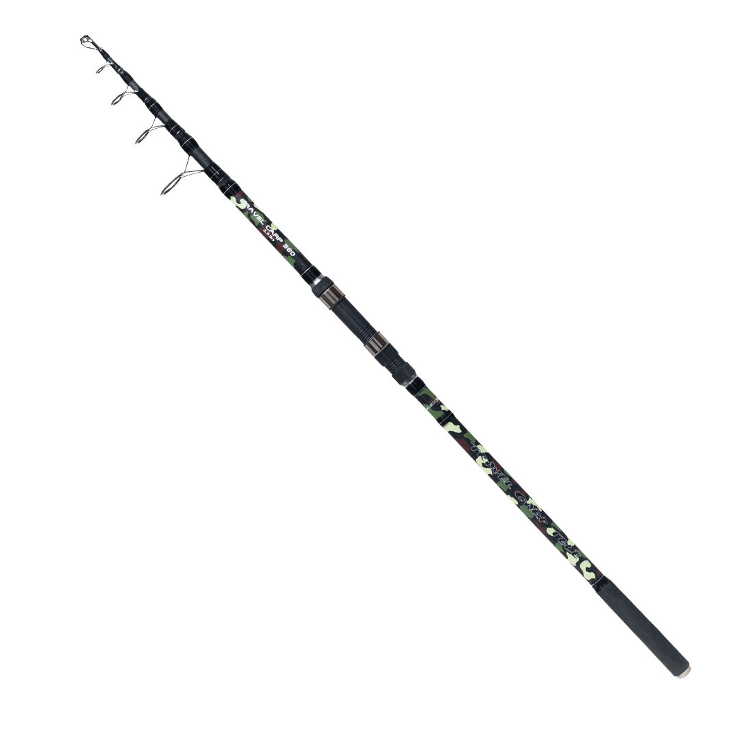Kudos Travel Carp 3.60 Metre 3.5 LBS Olta Kamışı - Siyah